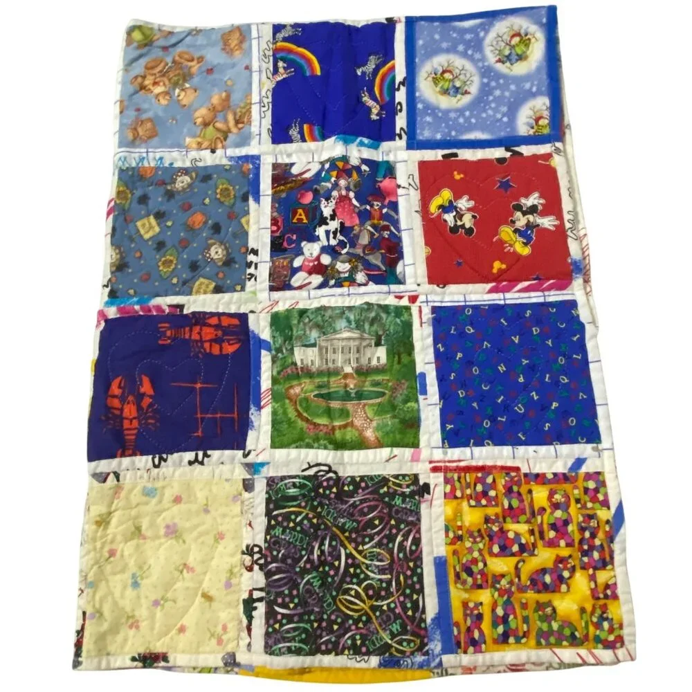 Handmade Kids Patchwork Quilt 57